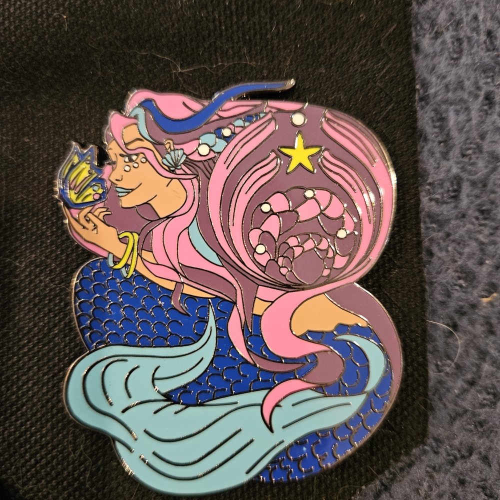 Colorful Mermaid Enamel Pin